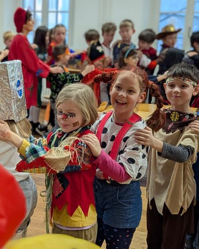 Fasching an der Roßwager Grundschule